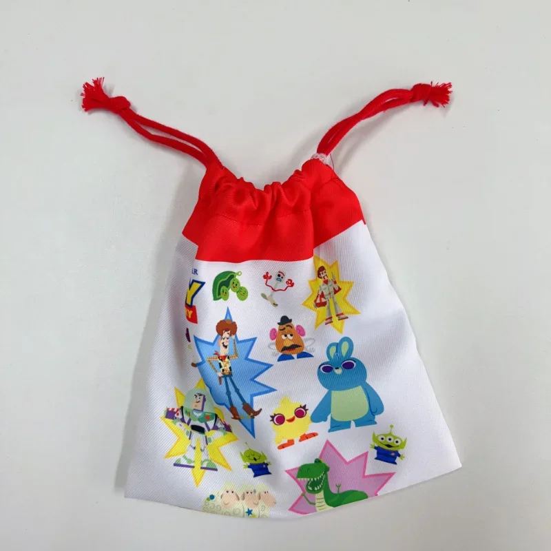 Disney Princess Toy Story Ariel Drawstring Storage Bag Gift Candy Jewelry Organizer Cosmetic Coins Keys Bags Cute Cartoon Pouch