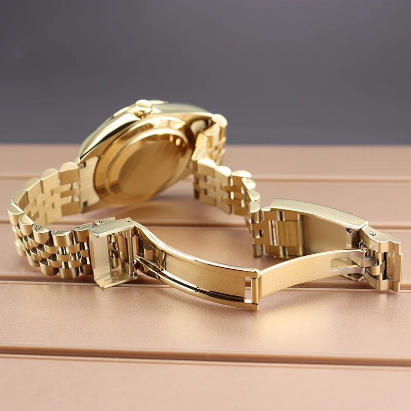 مقاوم للماء 36 مللي متر 39 مللي متر الذهبي حالة الياقوت ل Seiko Nh35 Nh34 Nh36 Nh38 ميوتا 8215 حركة مخدد ساعة حزام 28.5 مللي متر الهاتفي