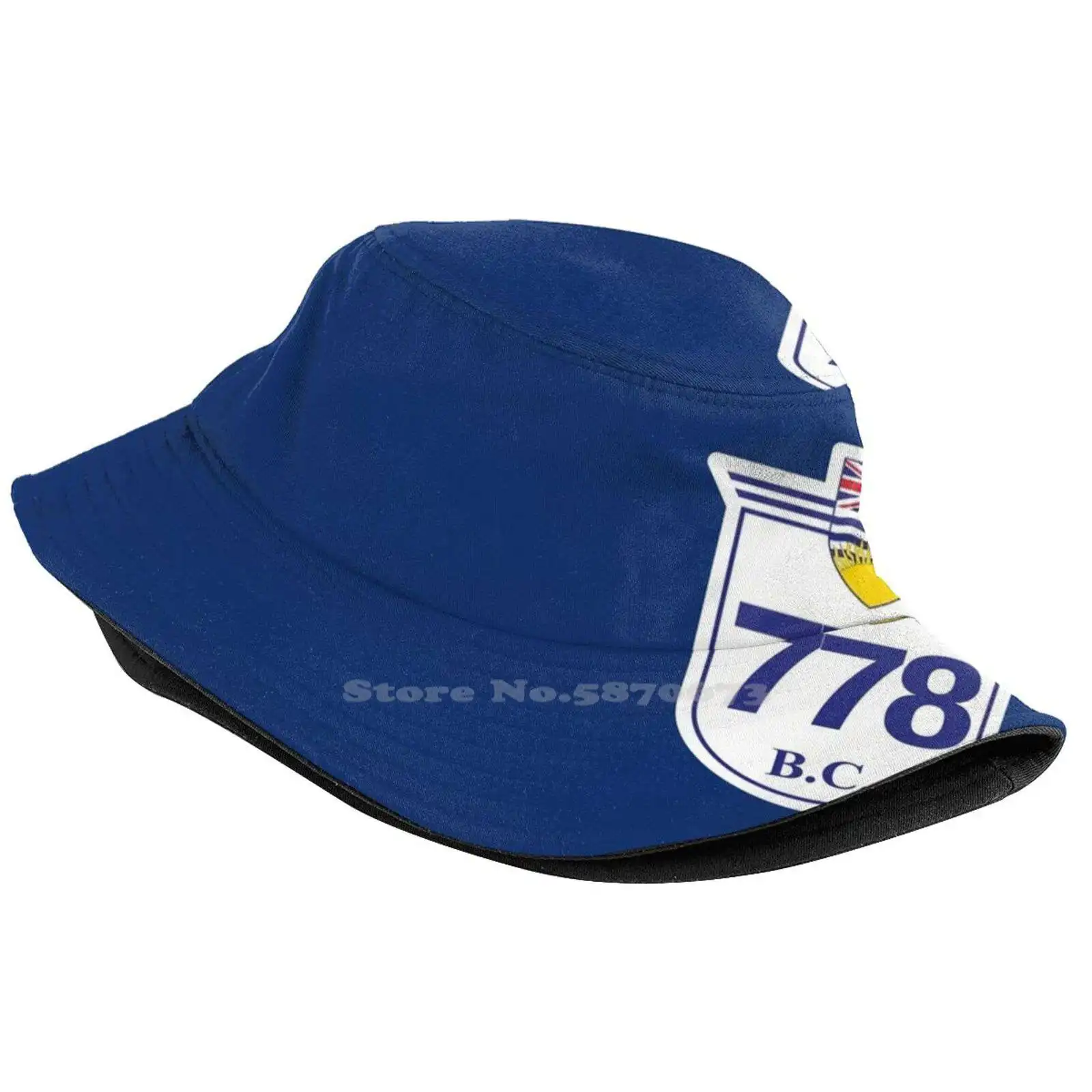 British Columbia Provincial Highway 778 ( Area Code 778 ) Unisex Fisherman Hats Cap 778 Area Code British Columbia Canada