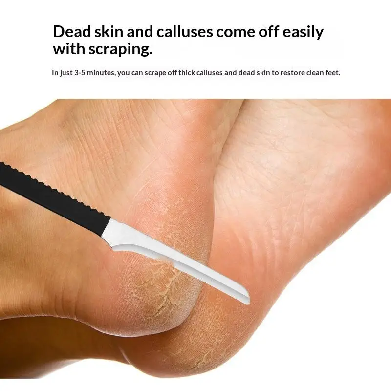 3/4/5/6Pcs Foot Care Pedicure Knife Set Sharp Stainless Steel Blades with Storage Case for Daily Foot Grooming view 6