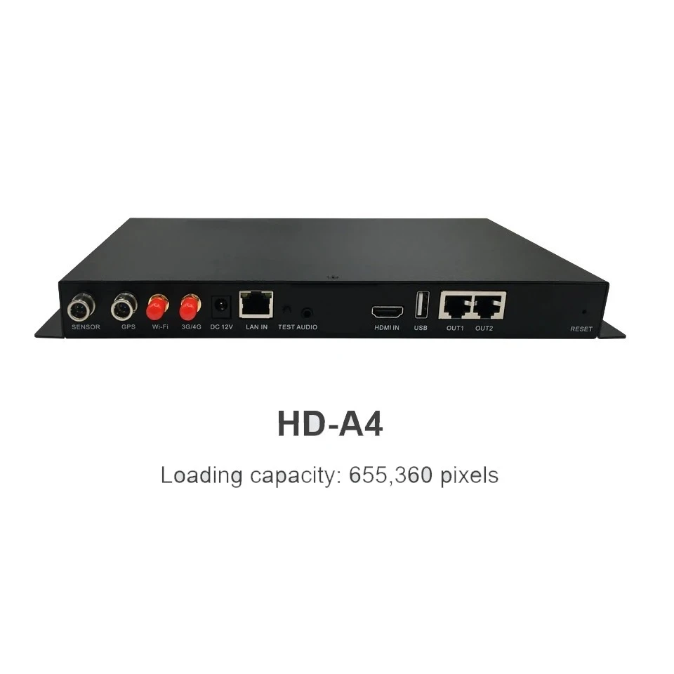 HD-A4L Huidu WIFI Sending Box HDMI Real-time System Indoor Outdoor Full Color LED Screen Offline Work Controller