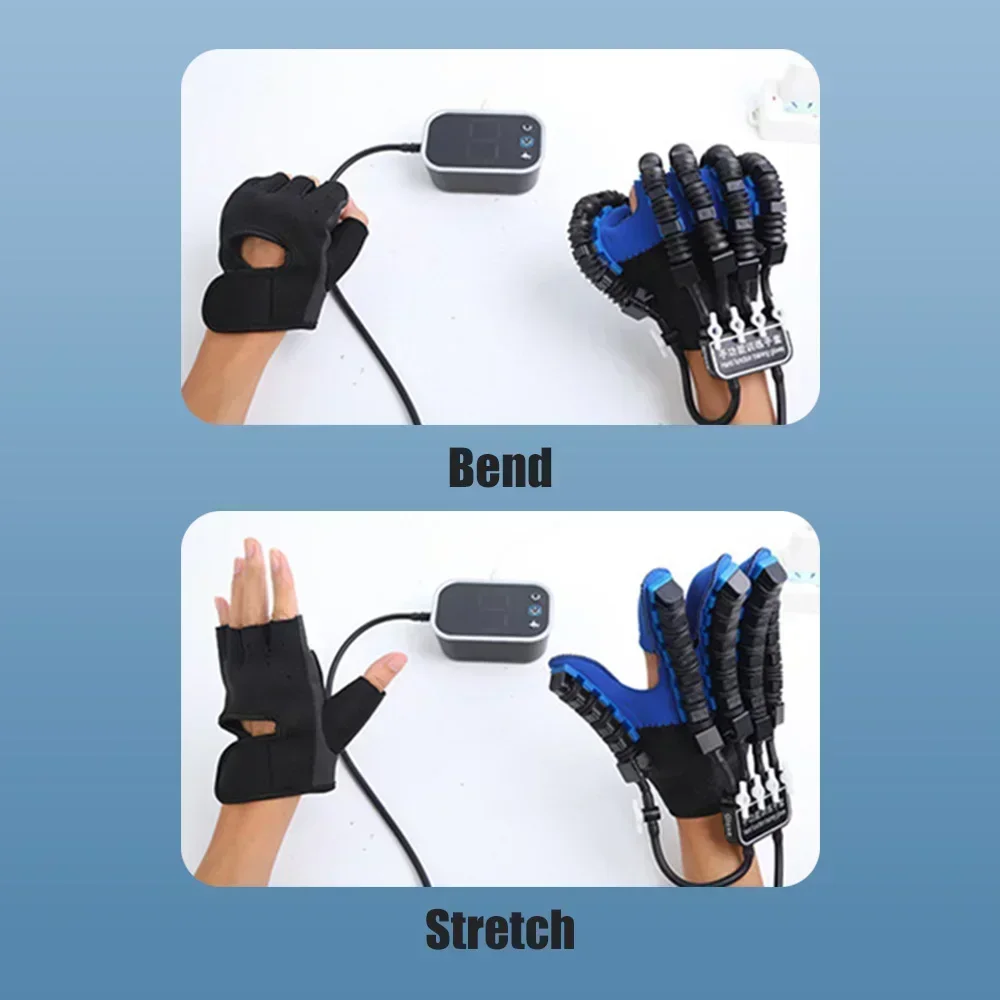 Rehabilitation Robot Gloves Hand Rehab Robotic Hand Glove Hemiplegia Stroke Hand Exerciser Finger Trainer Stroke Theraphy Tool