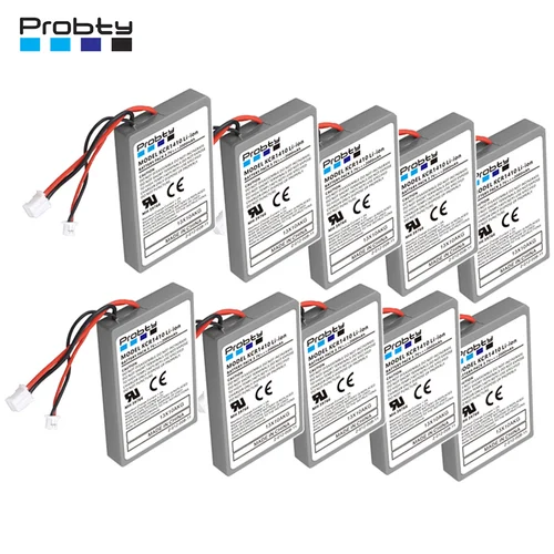 Imagen 1 del producto 10 Uds. 2000mAh para Sony PS4,PS4 Pro/controlador inalámbrico de mando delgado CUH-ZCT1E CUH-ZCT1U CUH-ZCT2 o CUH-ZCT2U reemplazar la batería