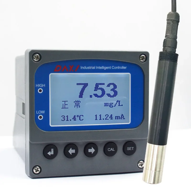 Standard portable dissolved  meter DO probe for fish farming