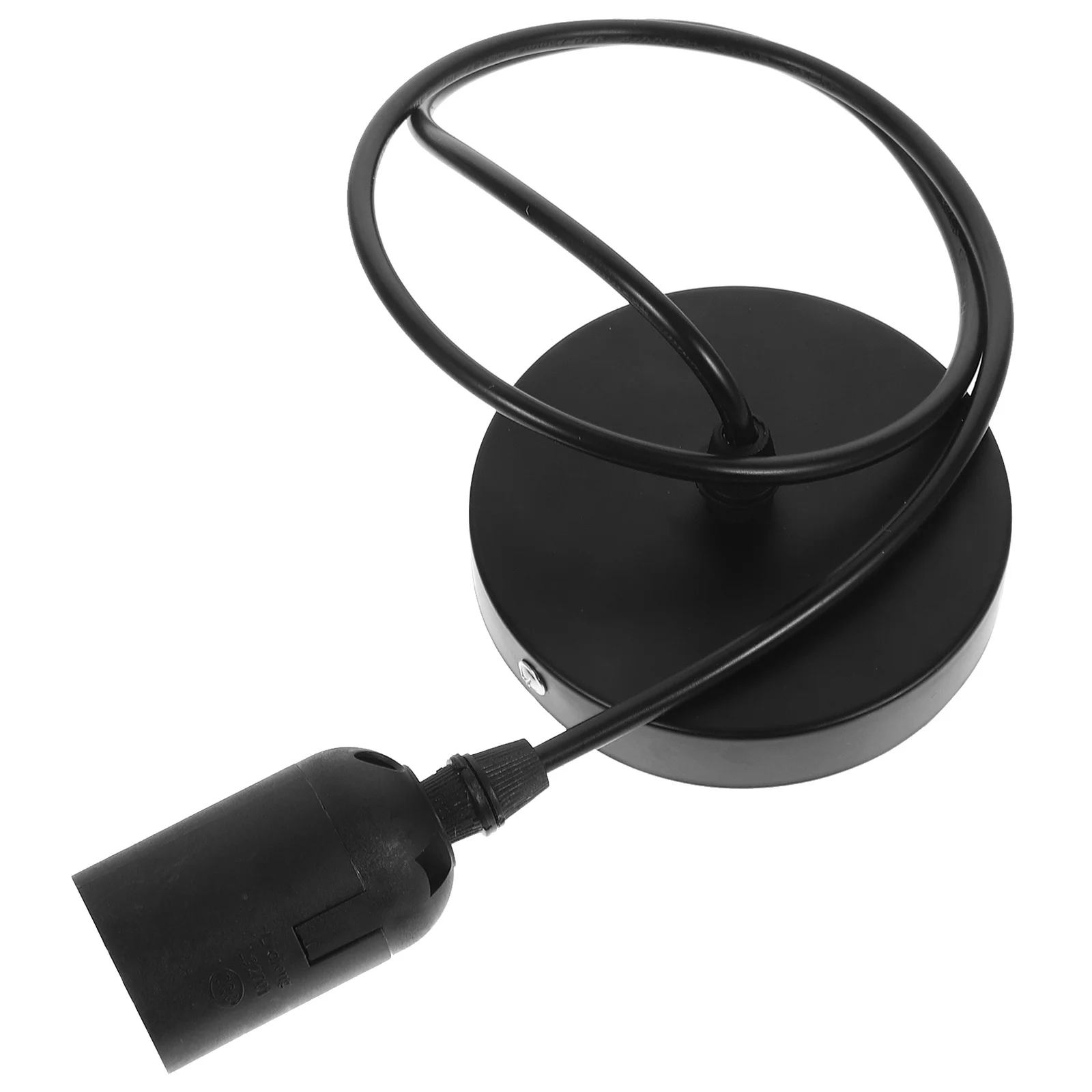 

1Set Light Socket with Screw Base Robust Lamp Holder for Various Lamps High Compatibility Bulb Socket Converter Ceiling Lamp