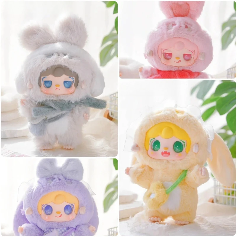 

Yooki V3 Теплый кролик Serise Blind Box Cut Плюшевая кукла Mystery Box Виниловая плюшевая фигурка Kawaii Аниме Фигурки Сюрприз Игрушка Подарки для девочек