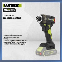 WORX 20V hydraulic screwdriver WU298D brushless impact hand drill（Without battery and charger）