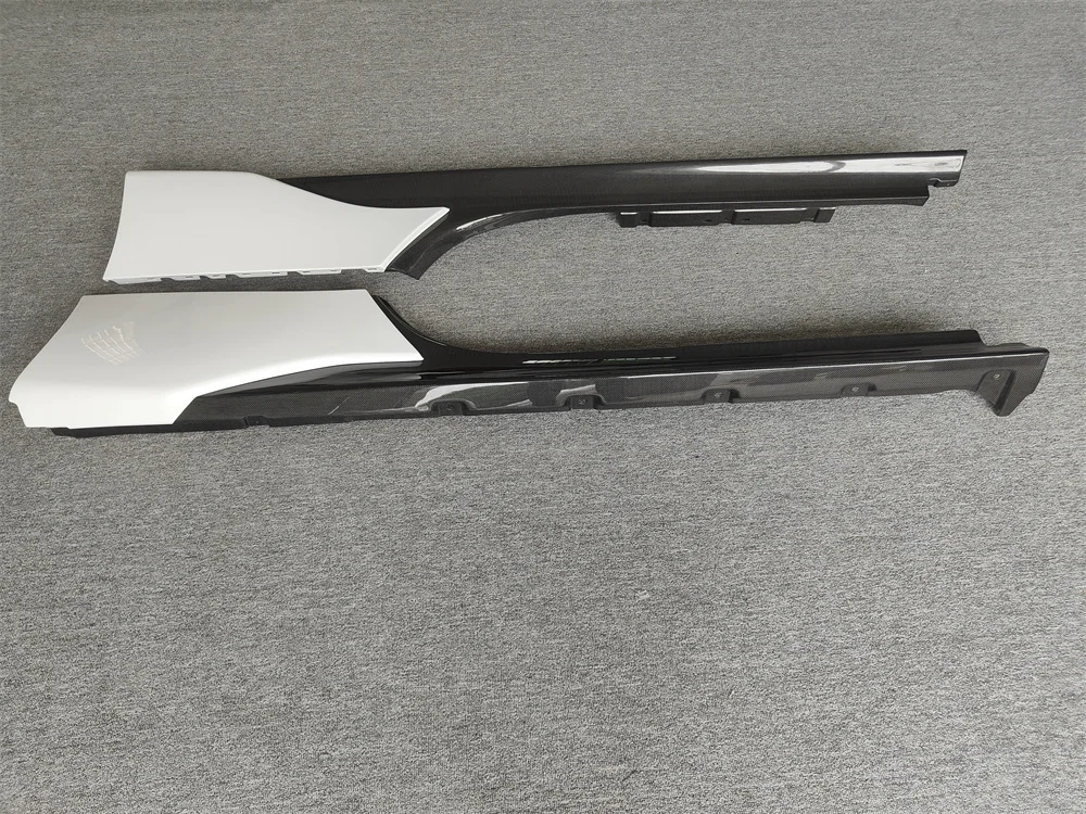 Used for Ferrari SF90  Genuine Carbon Fiber OEM Style Side Skirt Body Kit