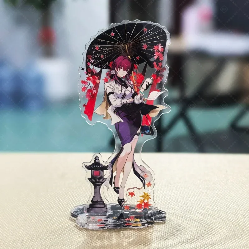 Game Honkai Star Rail Cosplay Kafka Blade Acrylic Figure Standing Sign Tabletop Ornament Role Play Props Accessories Unisex