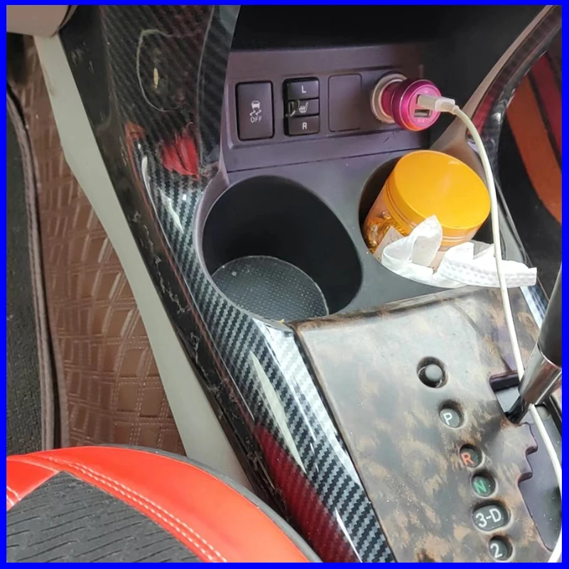 

For Toyota RAV4 2006-2012 Gear Panel AC Control Moulding Cover Sticker Trim Decoration LHD Car Styling Auto Accessories