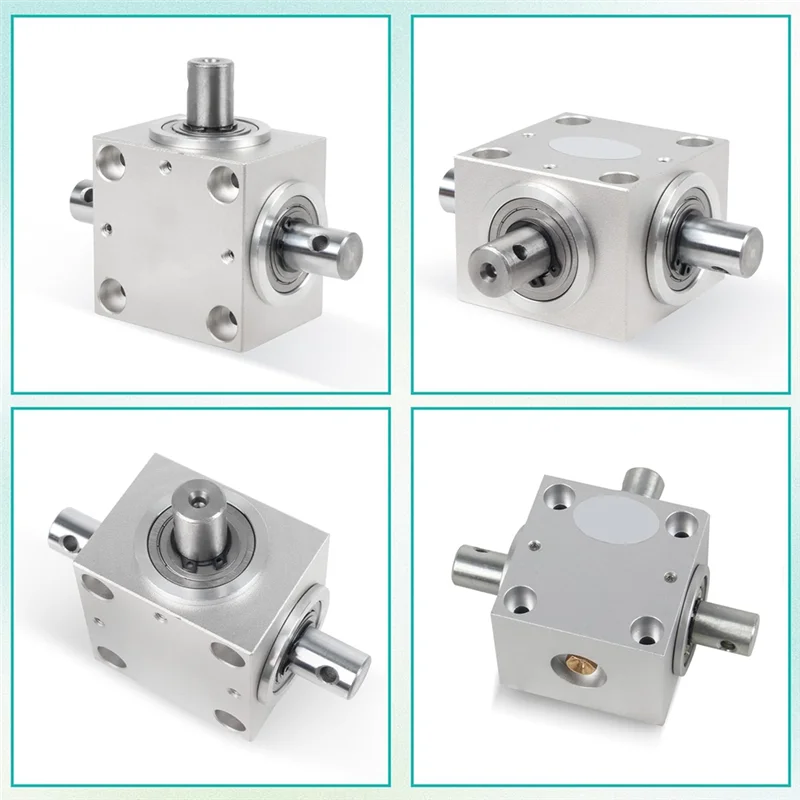 

Right Angle Steering Gear 90° Angel Drive With Different Direction Dual Output Shaft 15Mm For DIY Mechanical