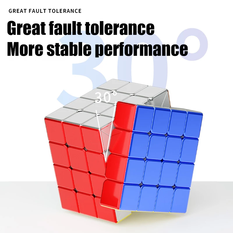 SENGSO Cube de vitesse couleur éblouissante 2x2 3x3 4x4 5x5 compétition professionnelle Cube magique galvanoplastie éblouissante puzzle jouet éducatif