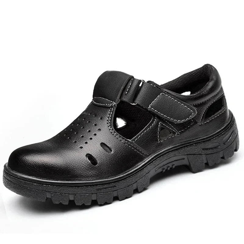 DurableLabor Insurance Sandals Deodorant Breathable Anti-smashing Injury Anti-puncture Safety Shoes Construction Site Protective