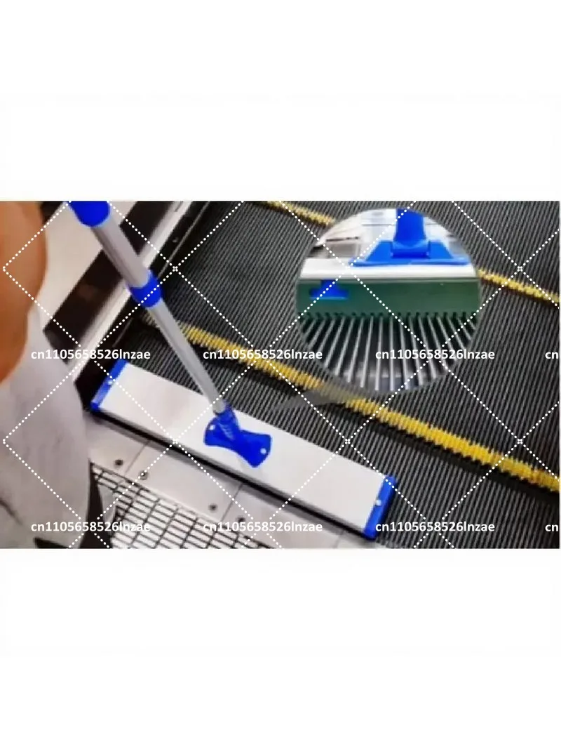 Compact Mini Manual Escalator Cleaning Mop for Deep Clean