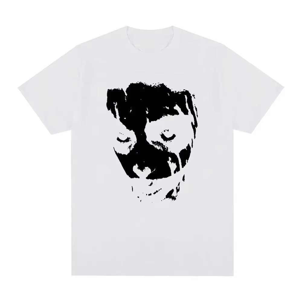 مغني الراب Playboi Carti كامل لوتا الأحمر يموت مضاءة الجرافيك تي شيرت الرجال والنساء الهيب هوب القوطية قصيرة الأكمام المتضخم تي شيرت