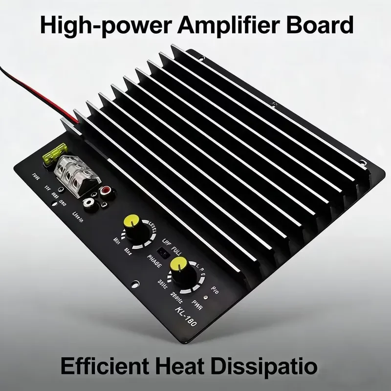 Car Audio Single-channel Car Power Amplifier 1000W12V Subwoofer Board KL-180 Power Amplifier