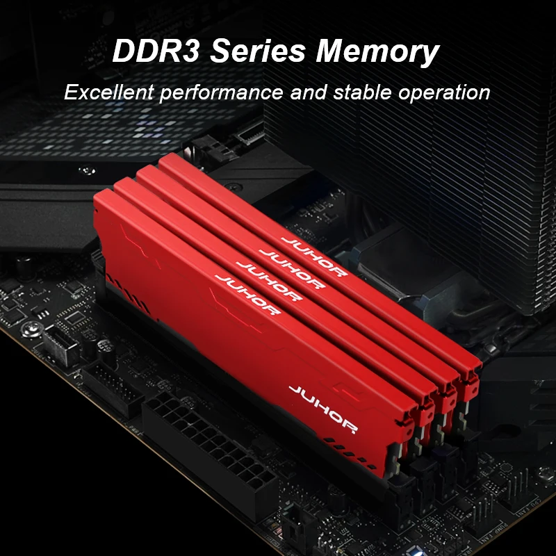 JUHOR Ram DDR3 1600MHz 8GB 16GB DDR4 8GB 16GB 2666MHz 3600MHz 3200MHz Desktop Memory Dimm High speed Memoria Ram