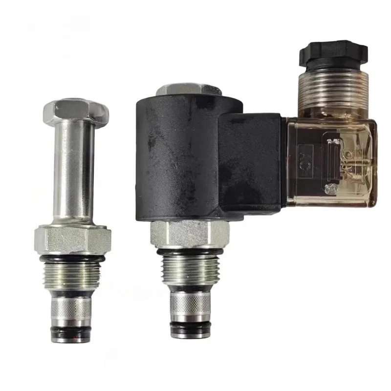 2 Position 2 Way Directional Pressure Relief Hydraulic Thread Insertion Solenoid Valve DHF08-220 SV08-20 V2068