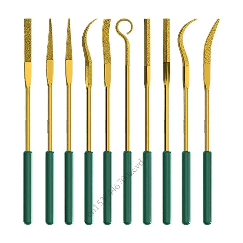 

Versatilitys Needle Files Metalworking Glass Craft Detailed Shaping P9YB