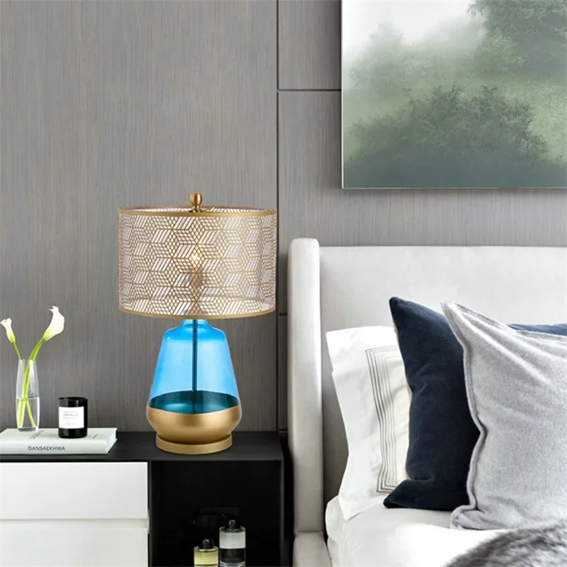 PLLY Contemporary Table Lamps Decorative Creative Design E27 Desk Light Home LED For Foyer Living Room Office Bedroom