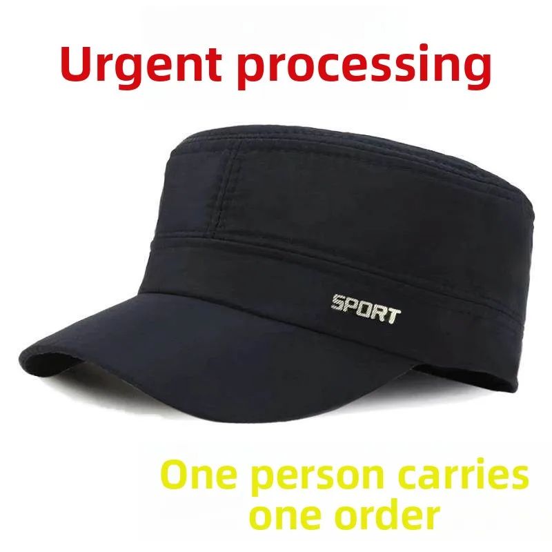 

Men's Flat-Cap Style Hat Spring Autumn Outdoor Casual Unisex Short Brim Duckbill Cap Cotton Material Adjustable Size