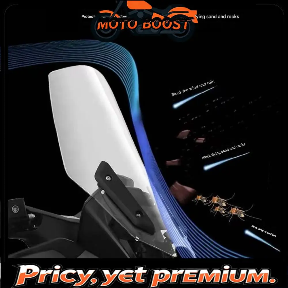 

【Premium quality】Suitable for VOGE SR250GT SR 250GT windshield modification raised front windshield motorcycle accessories