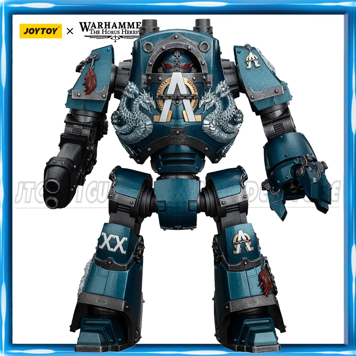 

[Pre Sale] JOYTOY Warhammer 40K 1/18 Action Figure Alpha Legion Contemptor Dreadnought Anime figures Toys Collection Model