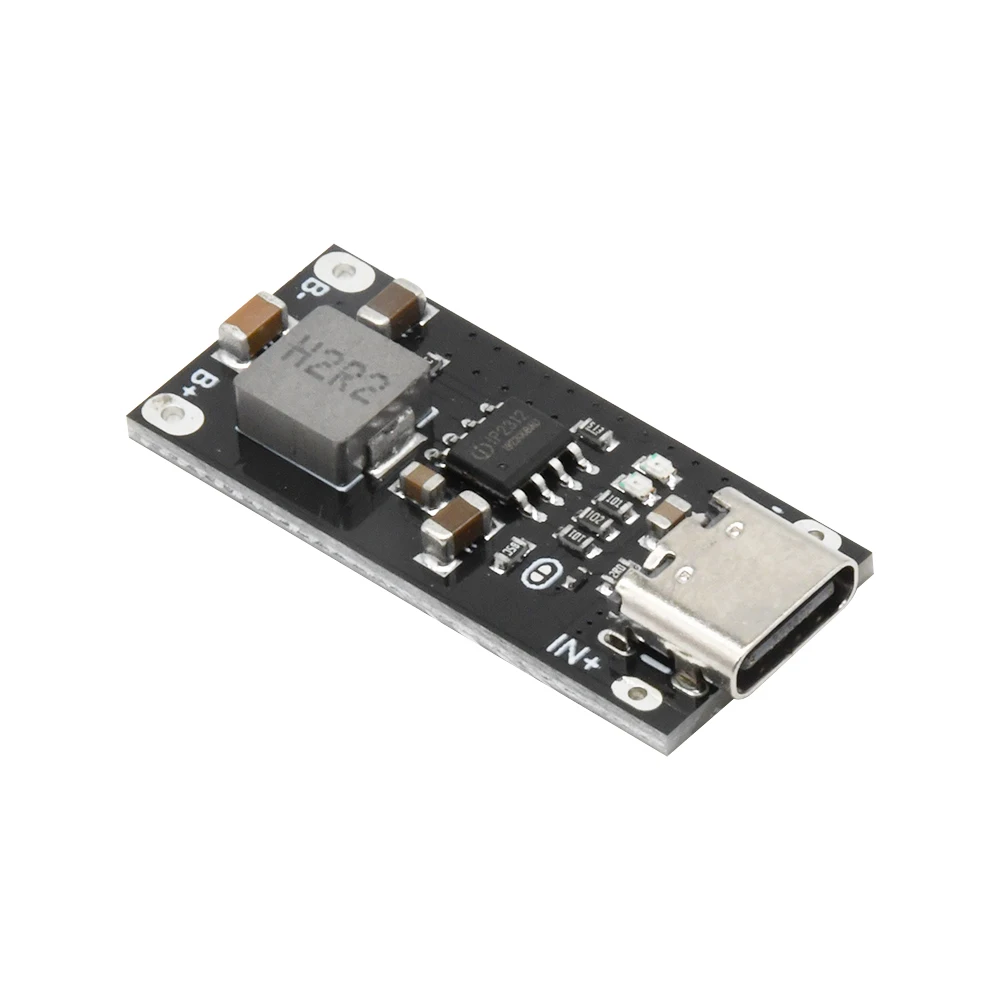 3A High Current Polymer Ternary Lithium Battery Charging Board 5V to 4.2V/4.35V Support Type C Inputd