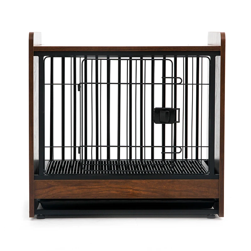 

Wooden bed kennel cat and dog cage warm pet house