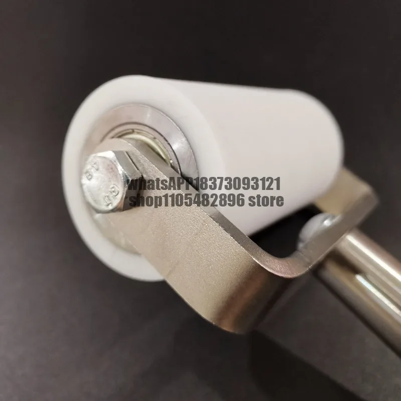 Silicone pressure, metal rubber hand push, high temperature resistant soft rubber wheel, pipeline maintenance label hardness 50A