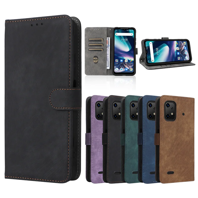 For Umidigi Bison X20 Case Wallet Anti-theft Brush Magnetic Flip Leather Case For Umidigi Bison X20 Phone Case