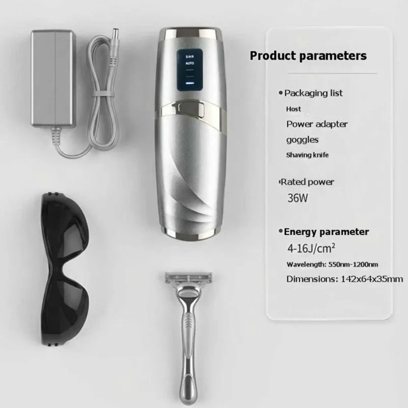 【A97Z】IPL Hair Remover Device For Full Body Treatment EU Plug Compatible Skin Rejuvenation