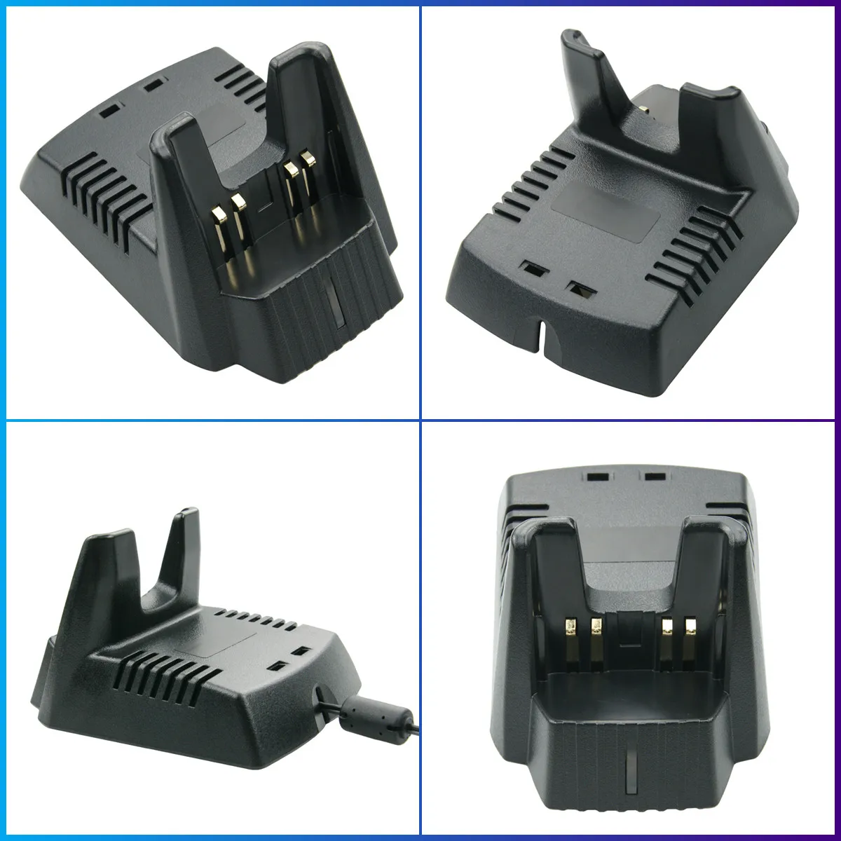 Cargador de escritorio de batería de iones de litio para YAESU Vertex FNB-V67LI, VX-160, VXA-210, VX-150, Radio bidireccional, FT-60R, CD-30