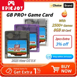 EPICJOY Multifunctional Game Boy GB pro+ Game Card 2500 in 1 Gameboy Card OS V4 With 8GB TF Card For GB GBC SP Game Consoles