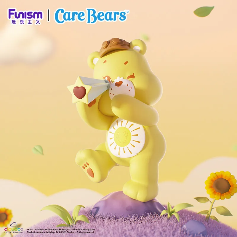 

Funism Care Bears Healing Planet Series Blind Box Cute Figurine Collectible Toy Desktop Ornament Gift for Toy Lovers & Figurine