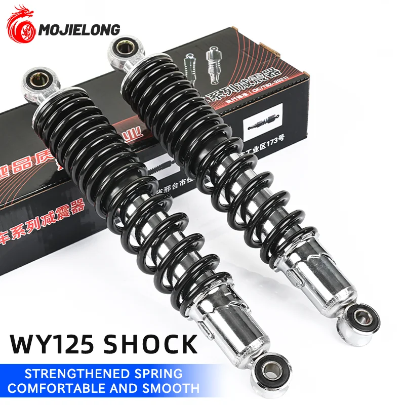 Suitable for the Honda rear shock absorber and rear axle of the WY125 model of the Five Sheep motorcycle. A sturdy and durable