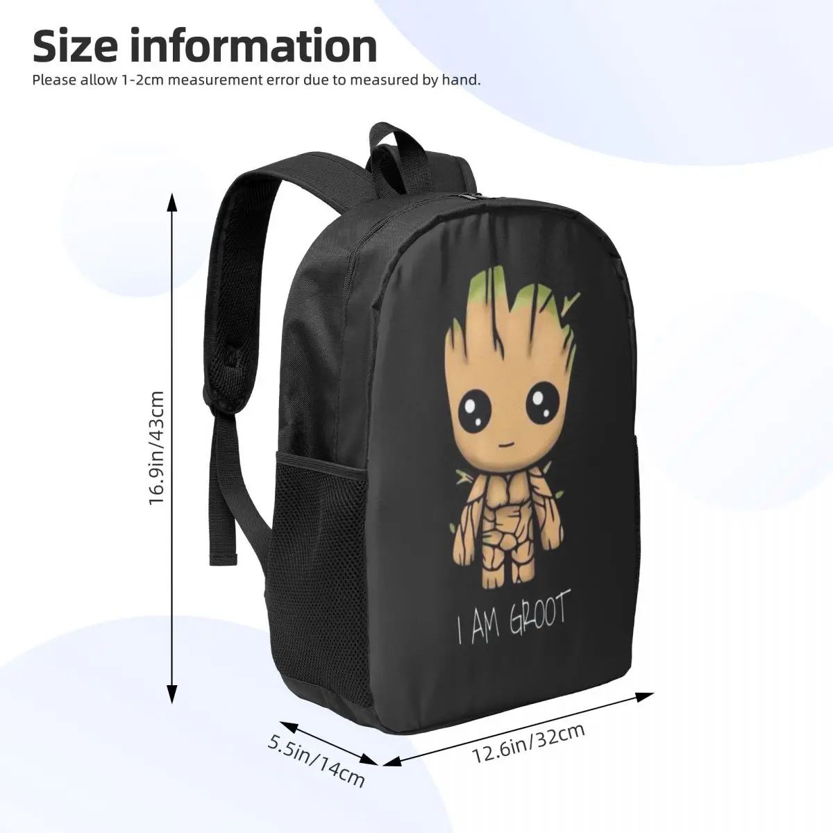 Marvel Groot 17-inch studentenrugzak - Comfortabele en praktische rugzak voor dagelijks gebruik, school en reizen