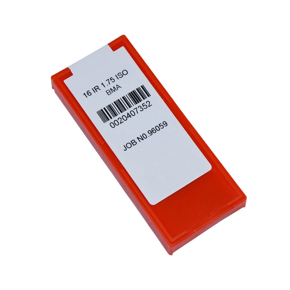 10pcs 16IR 1.75ISO BMA High quality Threaded blade Carbide Inserts