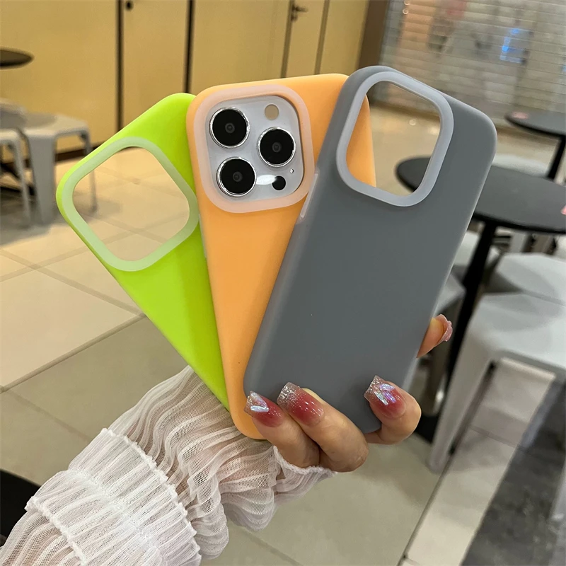 Baby-soft Touch Liquid Silicone Jelly Phone Case for Apple iPhone 11 12 13 14 15 16 Pro Max Plus Protective Case