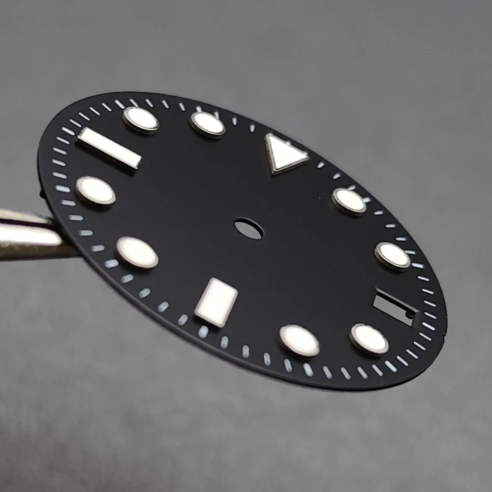 28.5mm Diameter GMT Single Calendar Watch Dial Modified Dials for NH34 NH35 Movement Accessories Watch Parts personalization