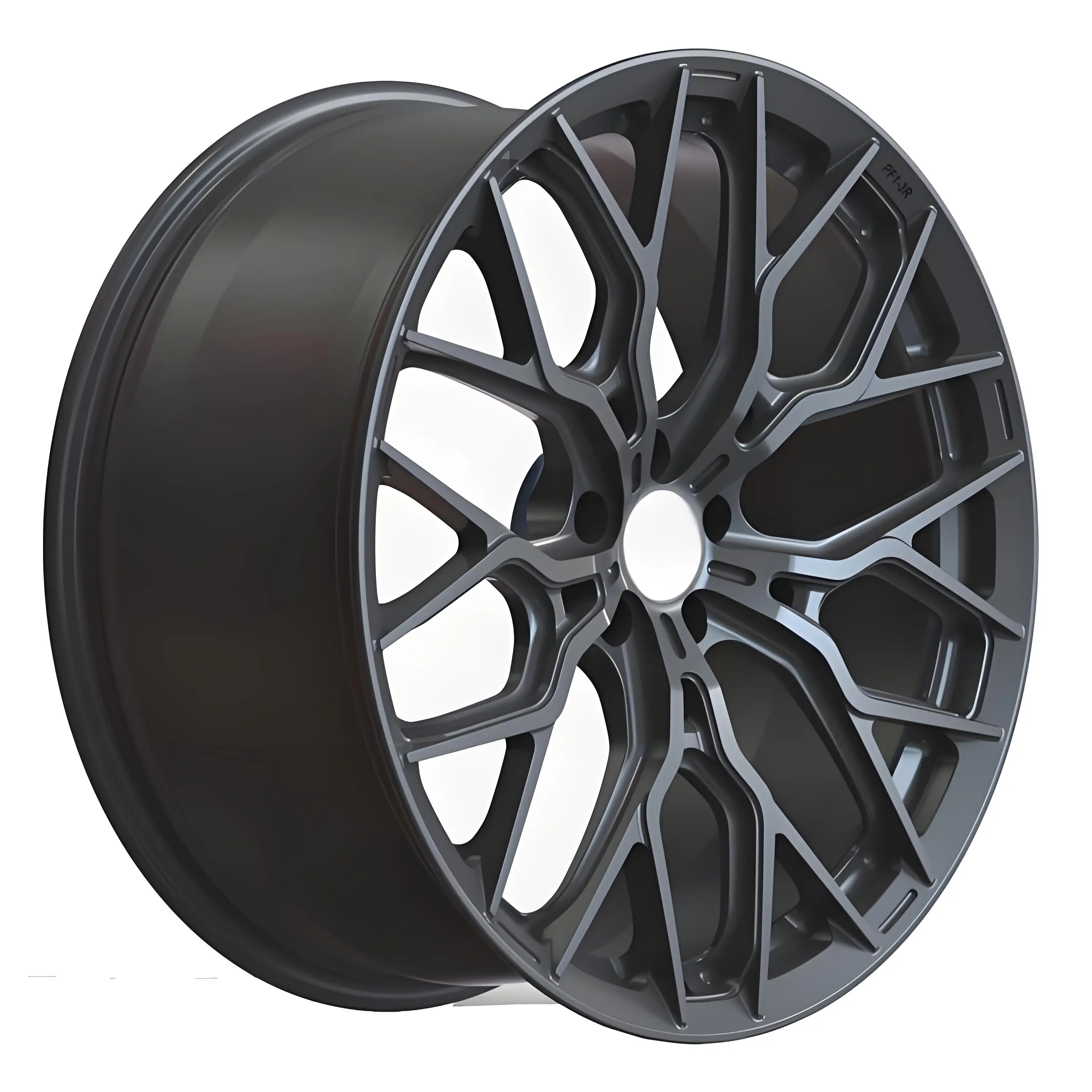 

New Black Aluminum Alloy Forged Wheel Hub Single Piece Sports Car Wheel in Various ET PCD Sizes 20mm 25mm 30mm 35mm 40mm