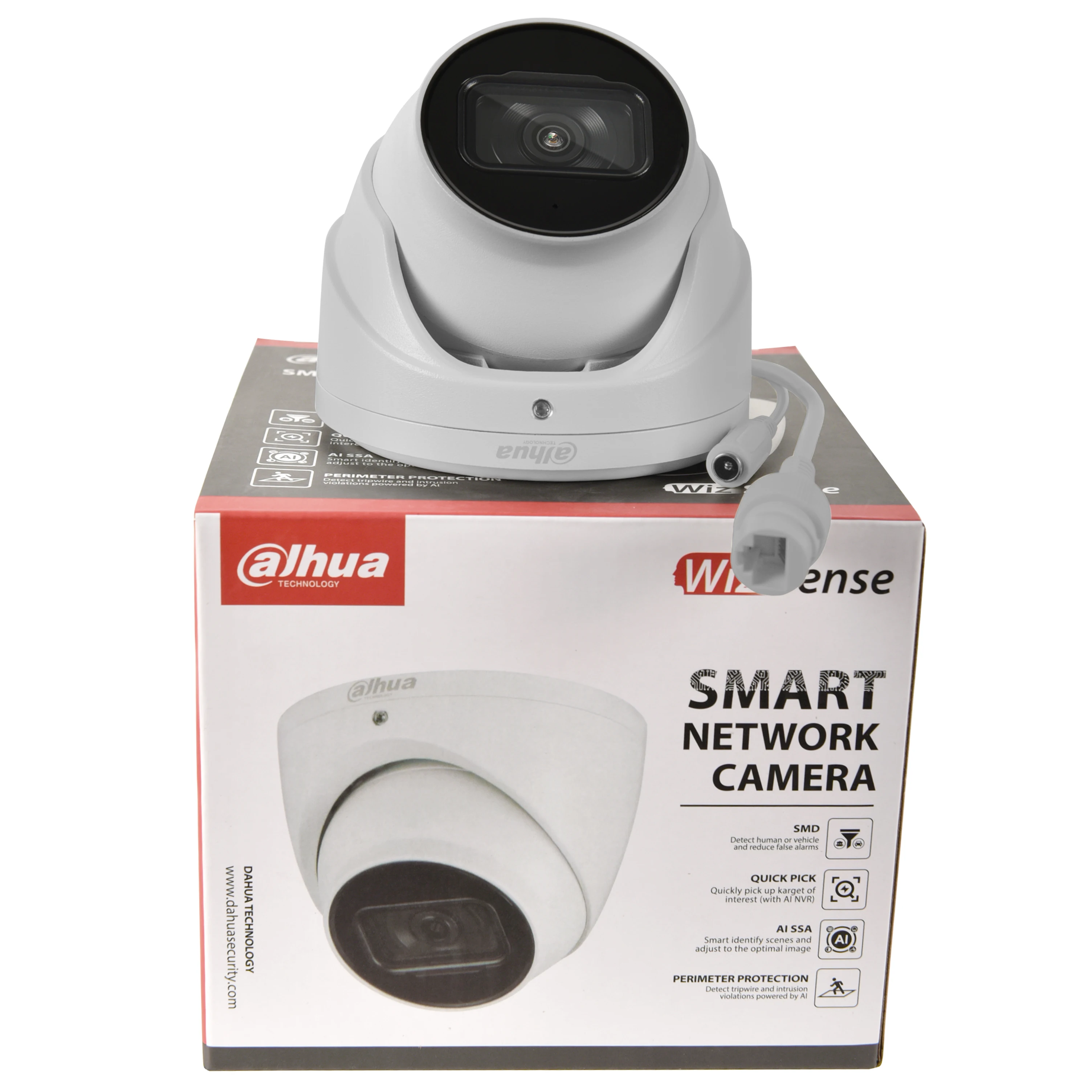 Dahua 8MP IP Camera WizSense IPC-HDW3841EM-S-S2 Built-in Mic Support SD Card 5MP IPC-HDW3541EM-AS Video Suriveillance Cameras