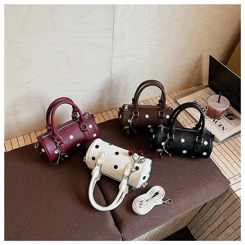 

Женская сумка из искусственной кожи премиум-класса с повседневным парижским винтажным просторным мягким современным стилем ​