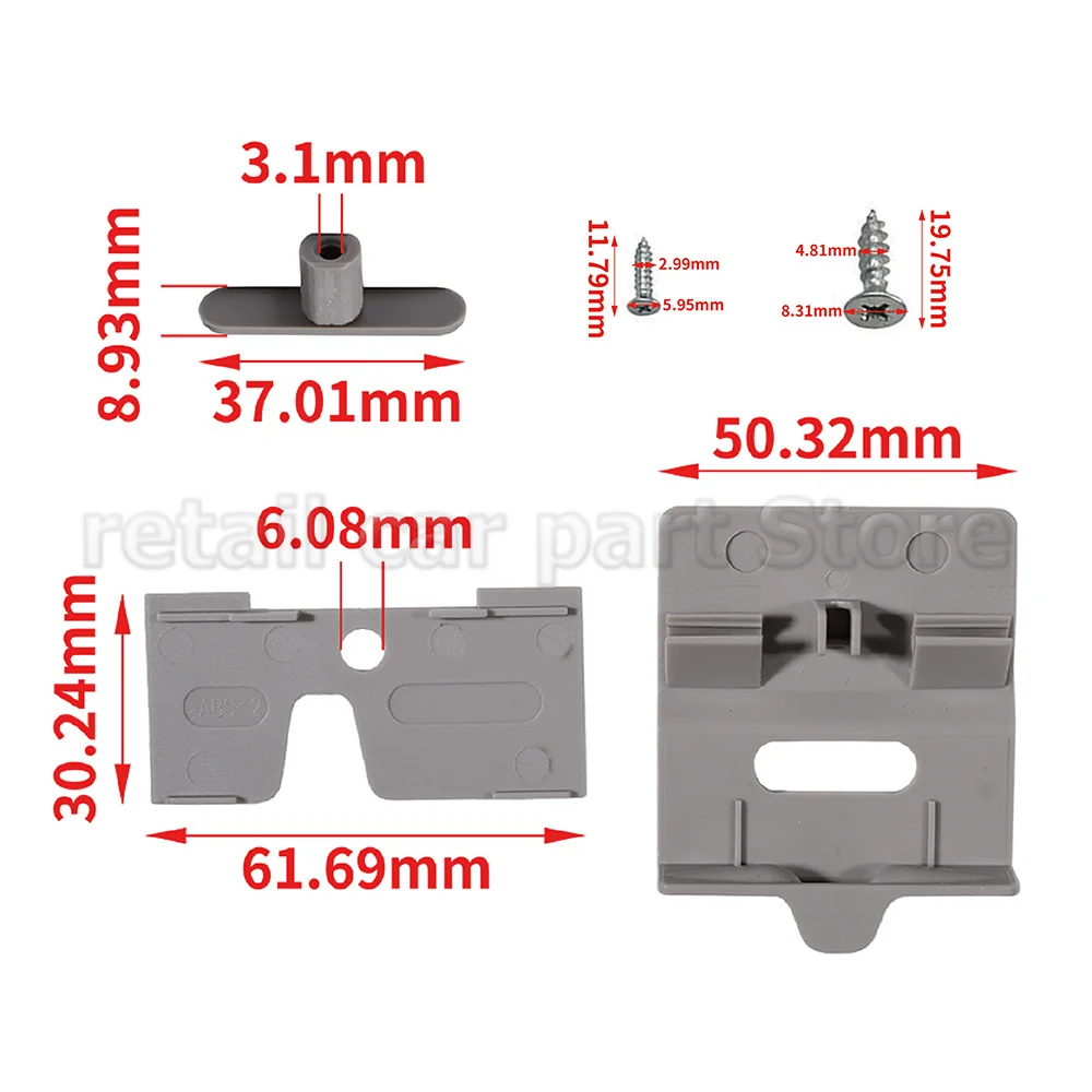 For Series RM 7 Caravan Motorhome Door Catch 2412757805 For Dometic Refrigerator Latch Lock