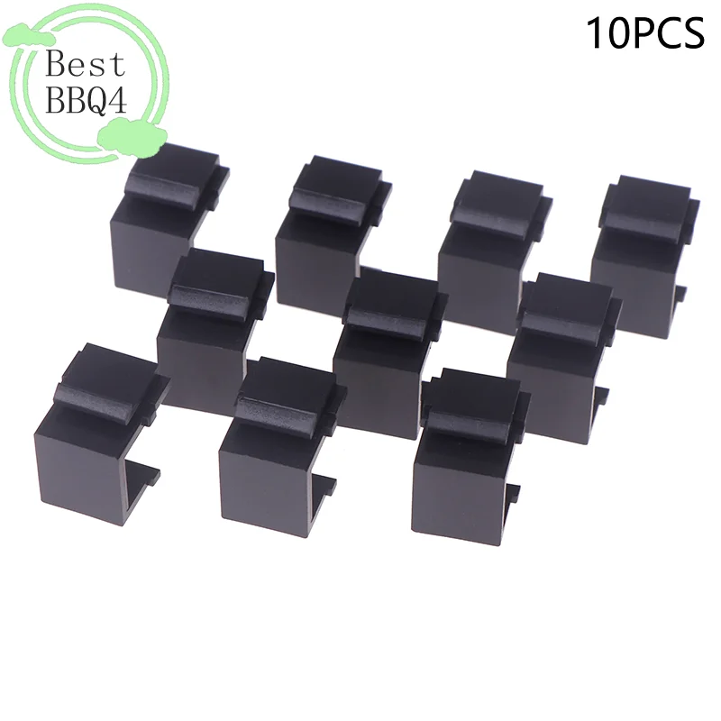 (BBQ4)10 PCS ZoeRax RJ45 Keystone Jack Inserts For Filling Blank Keystone Wall Plate And Patch Panel