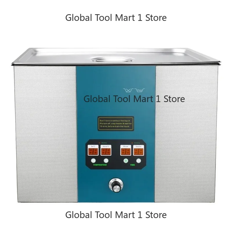 Stainless Steel 15L UC-8360 Ultrasonic Washer 80K 100K 132K High Frequency Heating Timer Filter AuMa-ine 15L Ultrasonic Cleaner