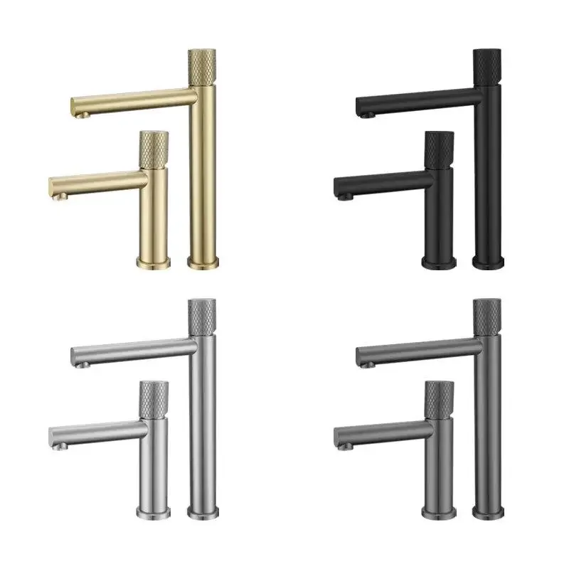 

Stainless steel Basin Faucets Single Handle Bathroom Faucet Cold Hot Mixer Sinks Tap Swivel Spout Deck Mounted Washbasin Faucet
