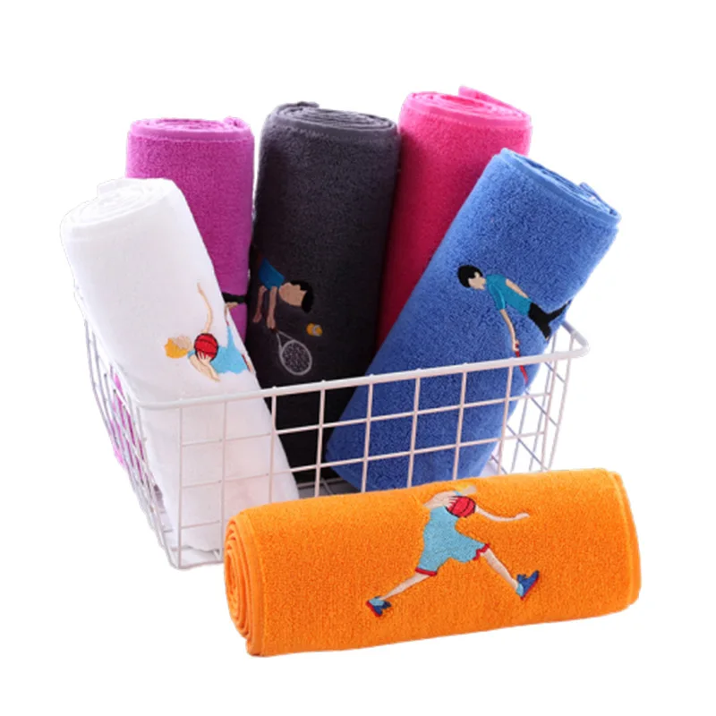 Pure Cotton Towel longer. M Sport Gym Running Wipes Yoga Towels Absorb Sweat Towels Monogrammed