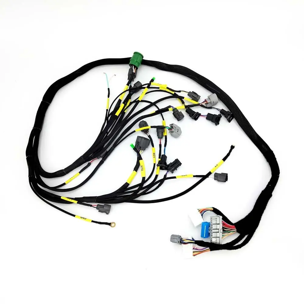 

Engine Harness For Honda Civic Integra B16 B18 D16 OBD1 Tucked Budget B/D Series