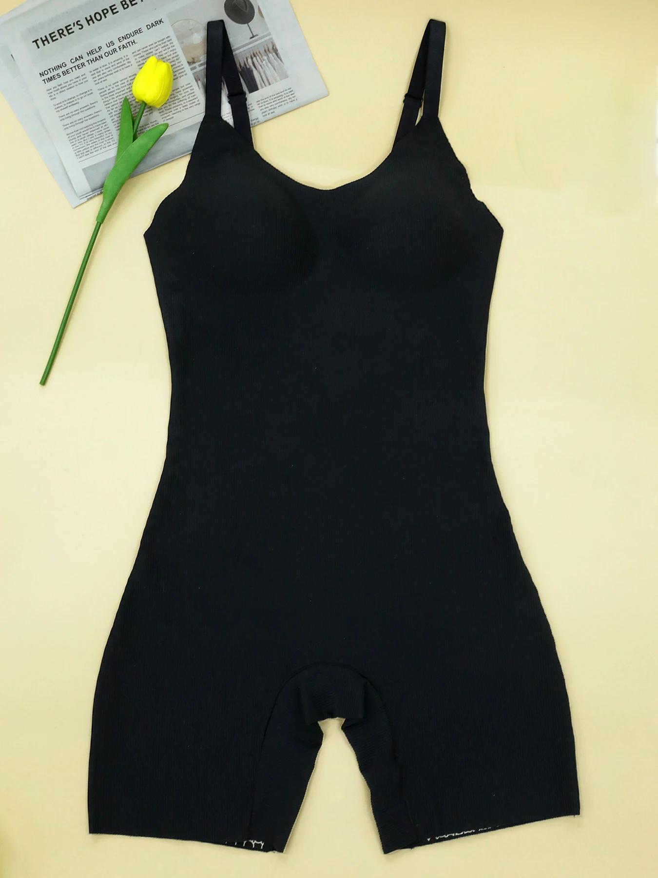 

Women'S Postpartum Shapewear, Comfortable And Skin Friendly, With Built-In Chest Cushion Vest, Jumpsuit